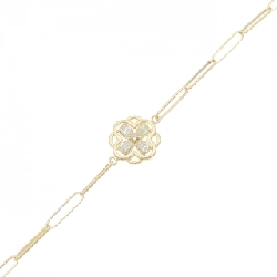 K18YG Hoa Hồng Kim Cương Vòng Tay 0.30CT - Hàng hiệu Chính hãng