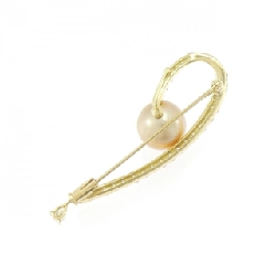 K18YG Ngọc trai trắng brooch 10.3mm - Hàng hiệu chính hãng 872653