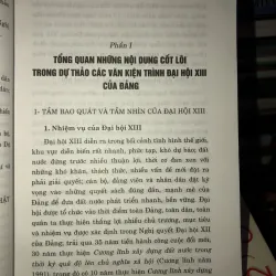 Những nội dung cốt lõi trong Dự thảo các Văn kiện trình Đại hội XIII của Đảng 756974
