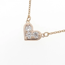 K10PG Dây chuyền kim cương hình trái tim 0.15CT - Hàng hiệu Chính hãng 859820