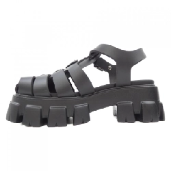 Giày sandal monolith logo tam giác PRADA 1X853M bằng cao su 658145