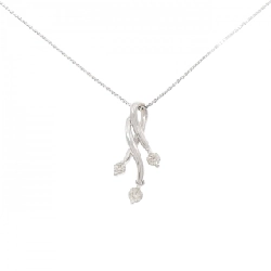 K18WG Dây chuyền kim cương 0.30CT - Hàng hiệu Chính hãng