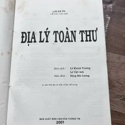 Địa lý toàn thư bìa cứng xb 2001 559104