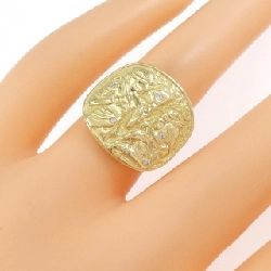 Nhẫn kim cương K18YG 0.05CT 668042