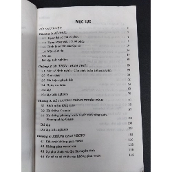 Đại số tuyến tính mới 50% bẩn bìa, ố nhẹ, tróc góc bìa, gấp bìa, rách gáy, bị ẩm bìa 2014 HCM.TN1607 Trần Lưu Cường GIÁO TRÌNH, CHUYÊN MÔN 923212