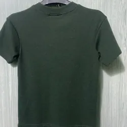 Á baby tee xanh lá đậm 567883