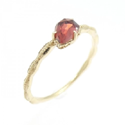 Nhẫn Garnet K10YG - Hàng hiệu Chính hãng