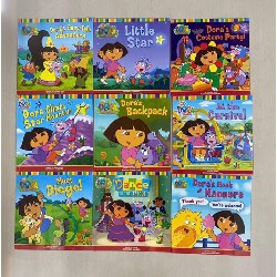 DORA THE EXPLORER bìa mềm mới 90%