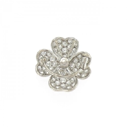 K18WG Pave Diamond Brooch 1.904CT - Hàng hiệu Authentic 872487