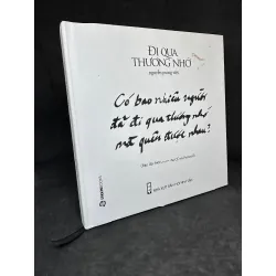 Đi Qua Thương Nhớ (Bìa Cứng + Cd), Nguyễn Phong Việt, Mới 90% SBM270325 425681