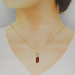 K18YG Mặt dây chuyền san hô 2.41CT - Hàng hiệu Chính hãng 861248