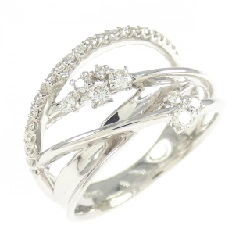 Nhẫn kim cương K18WG 0.33CT