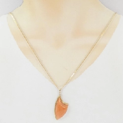 K18YG Mặt dây chuyền san hô - Hàng hiệu Chính hãng 847145