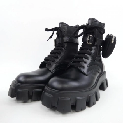 Giày boot PRADA Monolith kèm túi 2UE007 logo hình tam giác - Hàng hiệu Authentic 907061