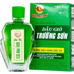 Dầu gió Trường Sơn 6ml giúp giảm cảm cúm, nghẹt mũi, chóng mặt, đau đầu 929829