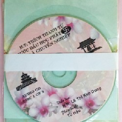 Đĩa Audio CD H.T: Thích Thanh Từ - Bước đầu học phật tu là chuyển nghiệp (Gồm 03 đĩa CD)  16351
