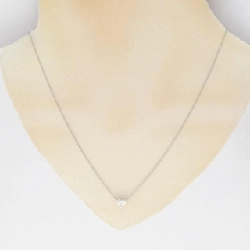 Dây chuyền kim cương PT900/PT850 0.535CT F SI2 hình trái tim - Hàng hiệu Chính hãng 875068