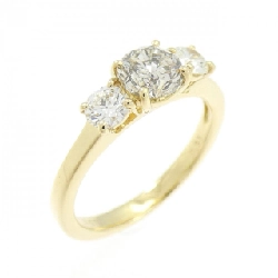 Nhẫn kim cương K18YG 0.557CT - Hàng hiệu Authentic