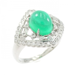 Nhẫn Emerald PT900 2.65CT - Hàng hiệu Chính hãng