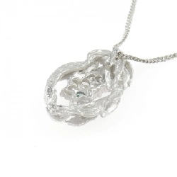 K18WG Hoa Kim Cương Dây Chuyền 0.57CT - Hàng hiệu Chính hãng 859969