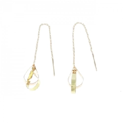 K18YG Bông tai - Hàng hiệu Chính hãng 871079