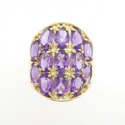 Nhẫn Amethyst K18YG - Hàng hiệu Authentic 848272