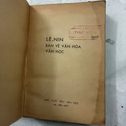 Bàn về văn hoá văn học - Lênin 1024684