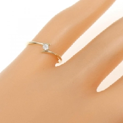 Nhẫn hồng ngọc K10YG 0.03CT 666302