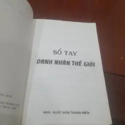 Sổ tay DANH NHÂN THẾ GIỚI 674864