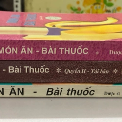 BỘ 3 CUỐN MÓN ĂN BÀI THUỐC TẬP 1,2,3 313935