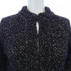 【Mã giảm giá】【Cổ điển】Áo khoác không cổ CHANEL 640937