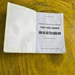 PHƯƠNG PHÁP GIẢI NHANH TOÁN TRẮC NGHIỆM HÌNH HỌC GIẢI TÍCH KHÔNG GIAN- HUỲNH VĂN MINH 549289
