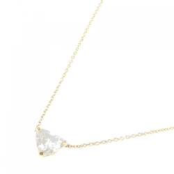 Dây chuyền kim cương K18YG 1.176CT F I1 hình trái tim - Hàng hiệu Chính hãng 874002