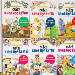 Bộ QUIZ! KHOA HỌC KÌ THÚ – 6 CUỐN 🌈📚