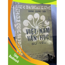 (TẶNG BOOKMARK) Việt Nam văn học sử yếu 1968 mới 50% ố vàng rách bìa Dương Quảng Hàm RBK2207 VĂN HỌC