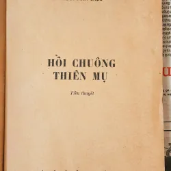 Tiểu thuyết HỒI CHUÔNG THIÊN MỤ (Phan Trần Chúc) - 186 trang 993525
