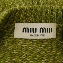 MIU MIU MIU MIU Logo MML868 SOOO 138F Áo len - Hàng hiệu Chính hãng 774736