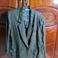 Áo Blazer/veast xanh rêu  72985