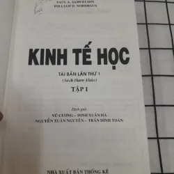 Sách dịch KINH TẾ HỌC tập 1. Tg. PAUL SAMUELSON- NORDHALLS.  569980