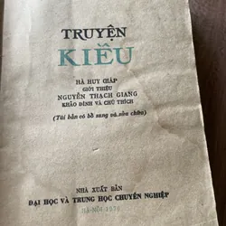 Truyện Kiều - hơn 600 trang- Nguyễn Thạch Giang  705104