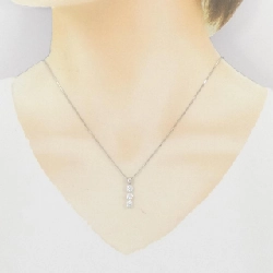 PT/PT850 Dây chuyền kim cương ba viên 0.713CT - Hàng hiệu Chính hãng 860282