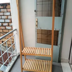 Kệ treo quần áo chữ A 2 tầng