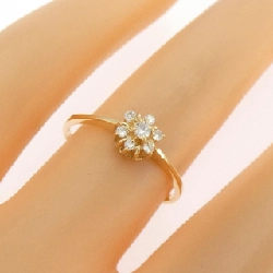 Nhẫn Kim Cương Hoa K18YG 0.09CT - Hàng hiệu Chính hãng 854994