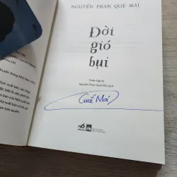 Đời gió bụi | thủ bút nhà văn Nguyễn Phan quế mai | bìa cứng  747570