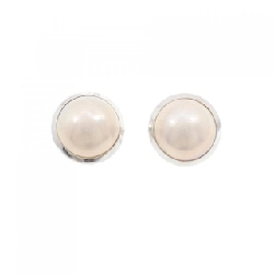 K14WG Mabe Pearl Earrings - Hàng hiệu Authentic
