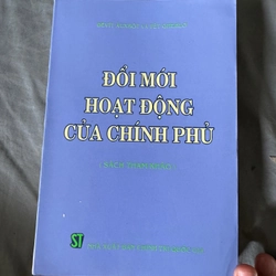 Sách tham khảo Đổi mới hoạt động chính phủ