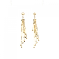 K18YG Bông tai - Hàng hiệu Chính hãng