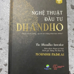 SÁCH NGHỆ THUẬT ĐẦU TƯ DHANDHO