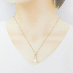 K18YG Vòng cổ ngọc trai Akoya 8.3mm - Hàng hiệu Chính hãng 856400