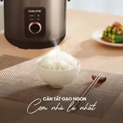 Nồi cơm điện Kalite KRC8018 chính hãng lòng gốm Ceramic chống dính, chống xước, mới 100% 572931